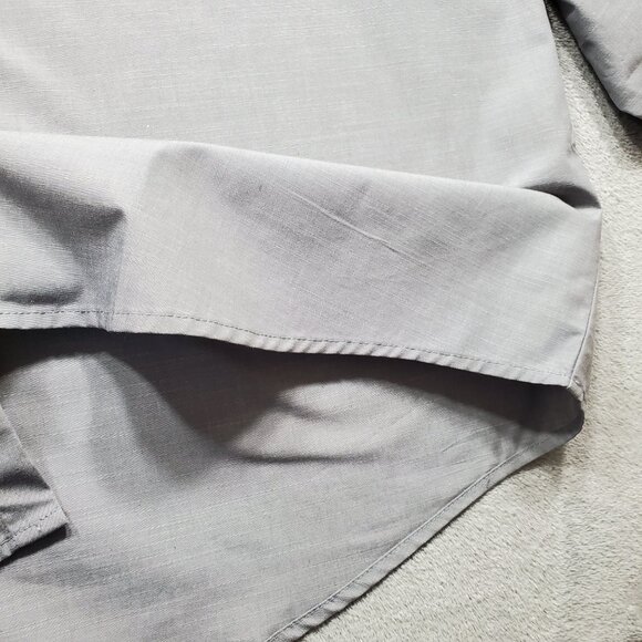 Chef Works Urban Collection Long Sleeve Button Up Chef Shirt Gray Men Sz XL - Picture 7 of 11